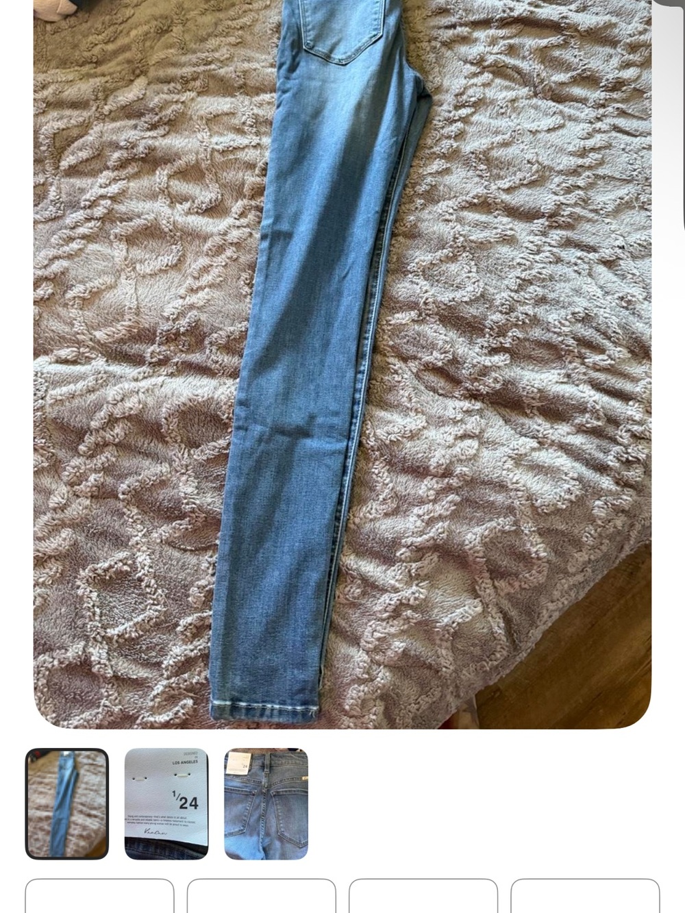 KanCan Medium Blue High-Rise Skinny Jeans